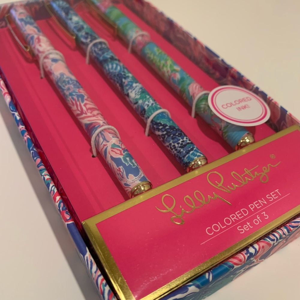 Lilly Pulitzer Pen Set